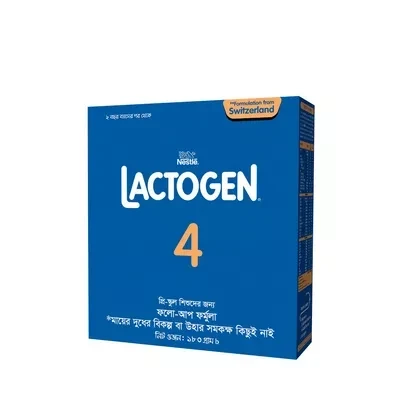 Lactogen 4 Growing Up Milk Powder (2-5 Y) 180 gm