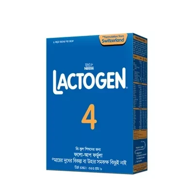 Lactogen 4 Growing Up Milk Powder (2-5 Y) 350 gm